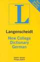 Dic Langenscheidt New College German: German- English- English- German, 