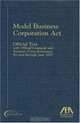 Model Business Corporation Act, 2005, Committee on Corporate Laws 