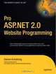 Pro ASP.NET 2.0 Website Programming, Damon Armstrong 