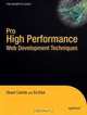 Pro High Performance Web Development Techniques (Pro), Stuart Colville, Ed Eliot 