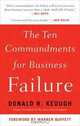 The Ten Commandments for Business Failure, Donald R. Keough 