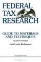 Federal Tax Research (University Textbook Series), Gail Levin Richmond 