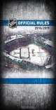 2010 Official Rules of the NHL, 