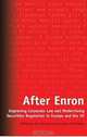 After Enron, Edited by John Armour and Joseph A. McCahery 