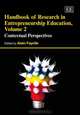 Handbook of Reseach in Entrepreneurship Education: Contextual Perspectives (Elgar Original Reference), 