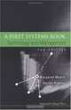 A First Systems Book: Technology and Management (Second Edition), Margaret Myers 