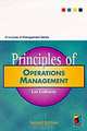 Principles of Operations Management (Principles of Operations Management), R.L. Galloway 
