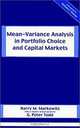 Mean-Variance Analysis in Portfolio Choice and Capital Markets, Harry M. Markowitz, G. Peter Todd, William F. Sharpe 