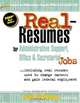 Real Resumes for Administrative Support, Office & Secretarial Jobs (Real-Resumes Series), 