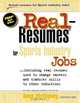 Real Resumes for Sports Industry Jobs: including real resumes used to change careers and transfer skills to other industries (Real-Resumes Series), 