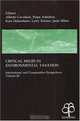 Critical Issues in Environmental Taxation: International And Comparative Perspectives, 