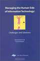 Managing the Human Side of Information Technology: Challenges and Solutions, Edward Szewczak, Coral Snodgrass 