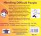 Handling Difficult People, Daniel, M.D. Farb 