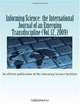 Informing Science Journal: International Journal of an Emerging Transdiscipline 2009 Vol. 12 (Volume 12), Dr. T. Grandon Gill 