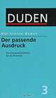 Der passende Ausdruck, 