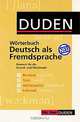 Worterbuch Deutsch als Fremdsprache, 