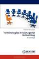 Terminologies in Managerial Accounting: A Hand Book, Samidurai Balamurugan 
