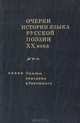 Очерки истории языка русской поэзии XX века: Опыты описания идиостилей, 