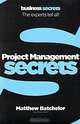 Project Management, Matthew Batchelor 