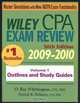 Wiley CPA Examination Review: Volume 1: Outlines and Study Guides, O. Ray Whittington, Patrick R. Delaney 