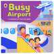Busy Airport, Mandy Archer 