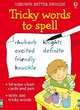 Tricky Words to Spell Activity Cards (50 cards), Sam Taplin 