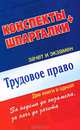 Трудовое право. Конспекты + Шпаргалки, Андрей Витальевич Петренко 