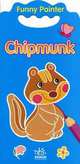 Раскраска. Chipmunk / Бурундук, 