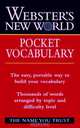 Webster?s New WorldTM Pocket Vocabulary, Mark Alan Stewart 