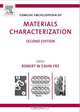 Concise Encyclopedia of Materials Characterization, Robert Cahn 