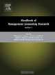 Handbook of Management Accounting Research, Christopher S. Chapman 