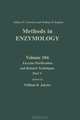 Methods in Enzymology: Volume 104: Enzyme Purification and Related Techniques: Part C, Sidney P. Colowick and Nathan O. Kaplan 