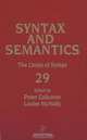 The Limits of Syntax,29, Brian D. Joseph 