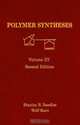 Polymer Synthesis,3, Stanley R. Sandler 
