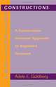 Constructions – A Construction Grammar Approach to Argument Structure (Paper), Goldberg 
