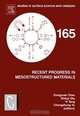 Recent Progress in Mesostructured Materials,165, Dongyuan Zhao 