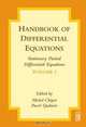 Handbook of Differential Equations: Stationary Partial Differential Equations,3, Michel Chipot 