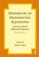 Handbook of Differential Equations: Stationary Partial Differential Equations,4, Michel Chipot 