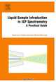 Liquid Sample Introduction in ICP Spectrometry, Jos+®-Luis Todoli 