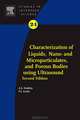 Characterization of Liquids, Nano- and Microparticulates, and Porous Bodies using Ultrasound,24, Andrei S. Dukhin 