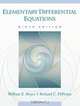 Elementary Differential Equations, William E. Boyce 