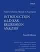 Introduction to Linear Regression Analysis, Douglas C. Montgomery 