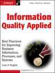 Information Quality Applied, Larry P. English 