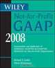 Wiley Not–for–Profit GAAP 2008, Richard F. Larkin 