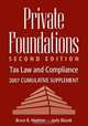 Private Foundations, Bruce R. Hopkins 