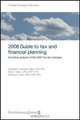PricewaterhouseCoopers 2008 Guide to Tax and Financial Planning, PricewaterhouseCoopers LLP 