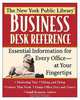 New York Public Library Business Desk Reference, The New York Public Library 