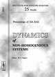 Dynamics of Non-homogeneous Systems. Volume 5, Popkov Yu.S. 