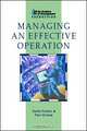 Managing an Effective Operation, Eddie Fowler 