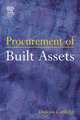 Procurement of Built Assets, Duncan Cartlidge 